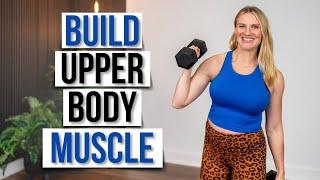 20 minute MUSCLE BUILDING Upper Body Strength Training