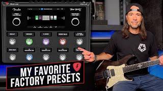 10 Super Cool Presets! Fender Tone Master Pro