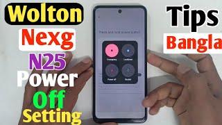 How To Wolton NEXG N25 Power Off Button SettingSwitch Off(Uzzol Technology)