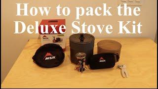 Packing up the Deluxe Stove Kit | MSR Pocket Rocket Deluxe Stove Kit