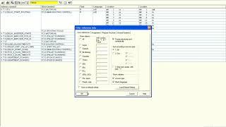 Simatic manager Cross reference filter the data