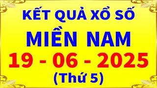 Kết quả xổ số miền nam hôm nay thứ 5 ngày 19/6/2025 (xs Tây Ninh, xs An Giang, xs Bình Thuận)