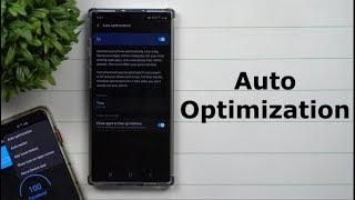 How & Why To Have Your Samsung Optimize Automatically