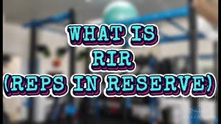 What is RIR (Reps in Reserve) & How to use it for your workouts - Coach Josh Wood