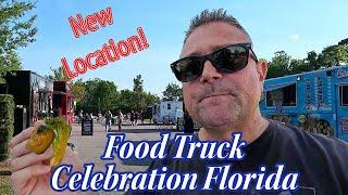 Celebration Florida, Food Truck Friday! New Location But Limited Trucks!  Food Review And Experience