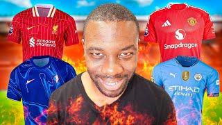 Roasting Premier League Home Kits 24/25