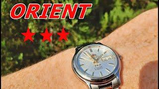 Orient Crystal 21 jewels automatic | 3 star watch for a smaller wrist