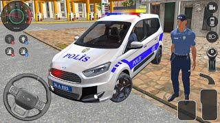 Ford Tourneo Courier Türk Polis Arabası Sürüş Oyunu - Polis Oyunu 2025 #45 - Android GamePlay