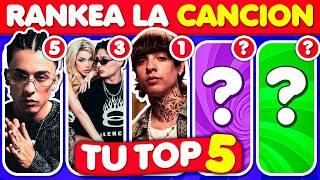 RANKEA la CANCION Sin Saber la Siguiente  Califica la Canción | Reto Musical - Trivia Time