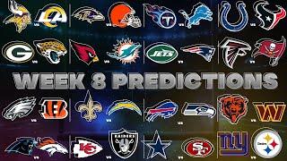 NFL Week 8 Predictions