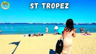 Beach Walk Saint Tropez 4K  Best of Summer 2021 