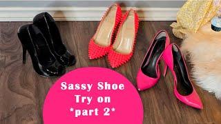 Sassy Shoe Try On p2