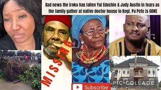Bad news the iroko has fallen Yul & Judy in tears as family gather at native doctor house in Kogi