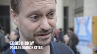 Maker Faire Rome tour: Eddie Kirkby - FabLab Manchester