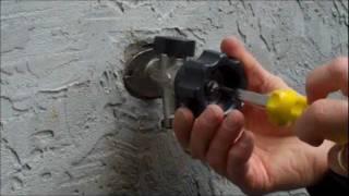 Mansfield Style Hydrant Repair Video - Leaking Behind the Handle