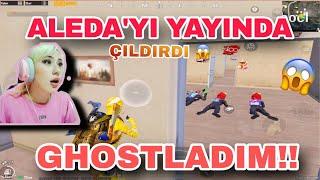 ALEDA’YI YAYINDA GHOSTLADIM ÇILDIRDI  ( KÜFÜR ETİ )!! PUBG MOBİLE