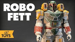 I made this Robo Fett from a Kid’s Meal Boba Fett toy