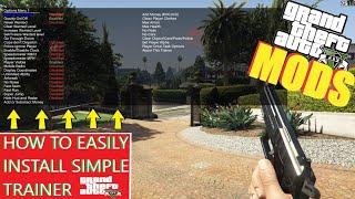 How To Easily Install Simple Trainer | GTA 5 MODS  | #GTA5 #GTAV