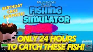  ONLY 24 HOURS TO CATCH THESE FISH!! in Fishing Simulator! 