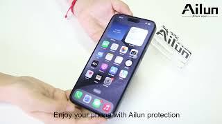 [Ailun] How to install privacy screen and lens protector on iPhone 15 Pro/15 Pro Max