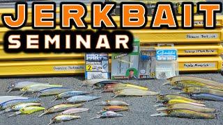 Jerkbait Fishing For Bass! (Beginner To Advanced) Full Seminar And Underwater Footage!