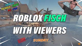 24/7 Joinable Roblox Fisch Server | Buying Game passes credits fish viewers | Xbox PS4 PC | (ReRun)