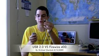 USB 2.0 VS Firewire 400