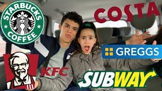 VEGAN KIDS REVIEW FAST FOOD OPTIONS!