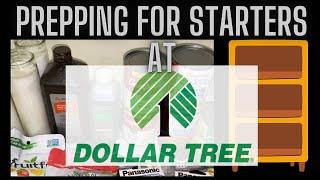 Budget Friendly Prepping At Dollar Tree For Starters.