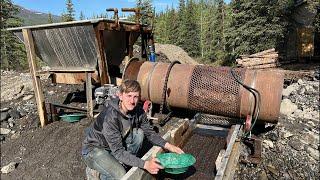 Alaska gold mining clean out LIVE