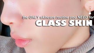 the ONLY guide to getting GLASS SKIN you need!