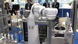 Motoman Dual Arm robot in lab automation