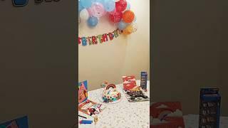 Rainbow theme 5th birthday decoration ideas!! Activities at home #birthday #birthdaydecoration