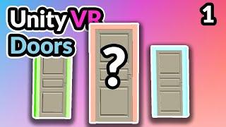 Choosing the Right Door: A Unity XR Interaction Dilemma Part 1