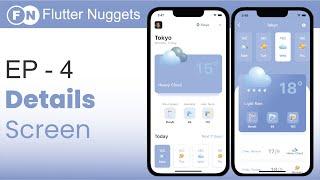 Real-Time Weather App 1.0 - Free Weather API with no key - 4/4 - Flutter Tutorial