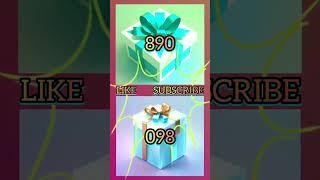 Choose YouR PresenT BOX 098 vs 890 #gift #shorts #abdulmznyt10 @ABDULCACT5M