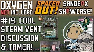 How To Condense Cool Steam In ONI: Spaced Out! Sandbox Showcase #19