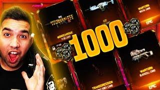 EPIC 1000 CRYPTOKEY OPENING - Black Ops 3 RARE Supply Drop OPENING! BO3 New Weapon HUNT (EPIC CAMOS)