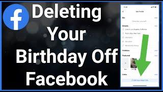 How To Delete Facebook Birthday Date