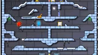 Miniclip Ice Temple [FireBoy & WaterGirl] Level 35 Guide