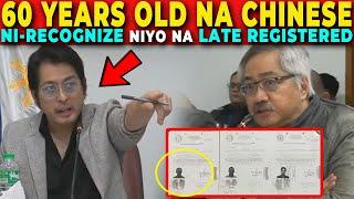  60 YEARS OLD na CHINESE ni-RECOGNIZE niyo na LATE REGISTERED - CONG. DAN FERNANDEZ | Jevara PH