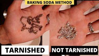 How To Clean Your Sterling Silver Jewelry At Home With Baking Soda