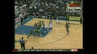 Antoine Walker (49pts/Career High) vs. Wizards (1998)