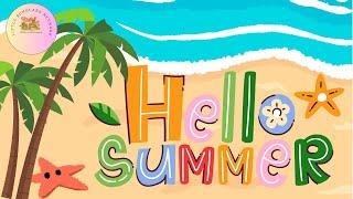 1 Hour of Happy Summer Music for Kids | Fun Background Songs for Playtime, Learning, and Parties