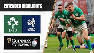 THE GREATEST MATCH?  | Extended Highlights |  Ireland v France | Guinness Six Nations Rugby