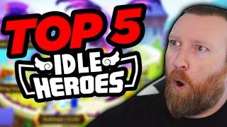 TOP 5 Early Game Heroes in Idle Heroes