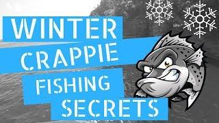 Winter crappie fishing secrets - how to catch crappie in winter