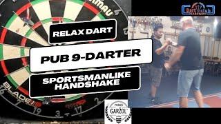 GUZO 9 Dart Finish! Pub Player Wins in 9 Darts, Seals the Game with a Sportsmanlike Handshake -