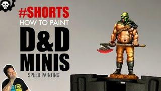 HOW To Paint DnD MINIS | WizKids Deep Cuts | Speed Painting Miniatures | 2021