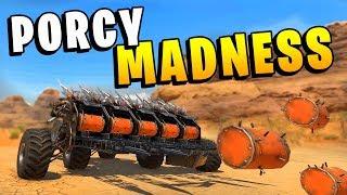 Crossout - INSANE Porcupine Madness! - 5x Porcupine Build (Crossout Gameplay)